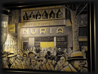 Cuadro entrada restaurante Nuria