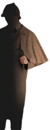 investigador con lupa